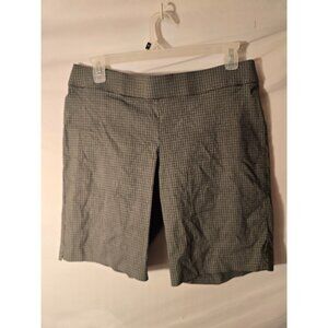 Apt 9 Womens PXL Petite XL Dress Longer Length Shorts Dressy Stretch Black